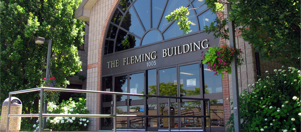 Fleming College entrance cobourg campus