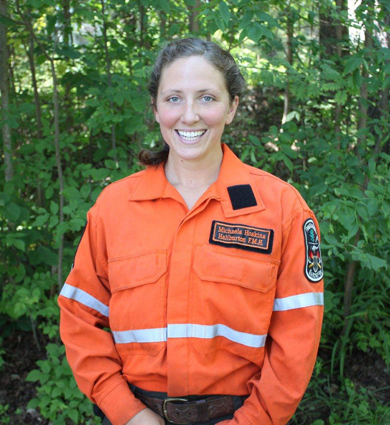 Michaela Hoskins, Pre-Service Firefighter Education and Training,  2015