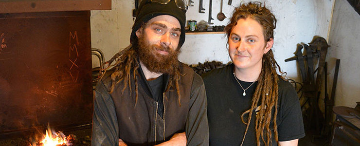 Megan Carter and Mike Armstrong, Artist Blacksmith, 2012